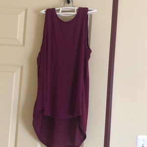 Purple Loft flowy tank